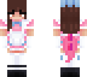 crystal molly cubito ~ vestido maid 3 rosa