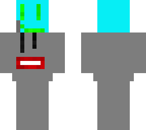cyan melon guy
