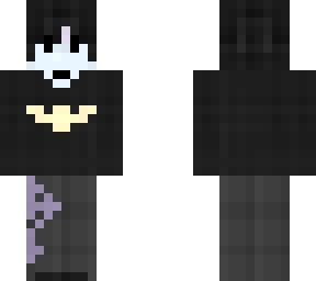 goth boy - bat - cross - goth collar