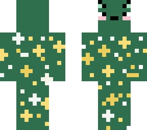 green cat