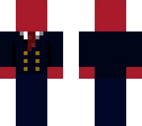 red suit