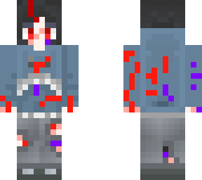 skin con moretones y sangre