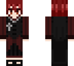 red dress | Minecraft Skins