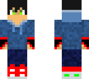 ace matthew (blue casual outfit)