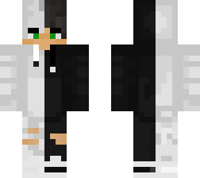 black & white hoodie