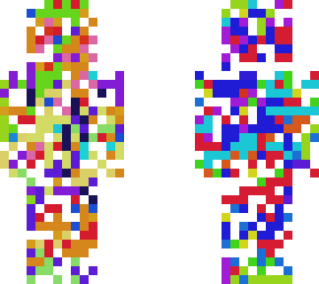 colorful skin