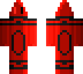 crayon man (red)