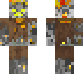 drowned in lava