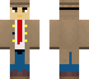 investigator with tie