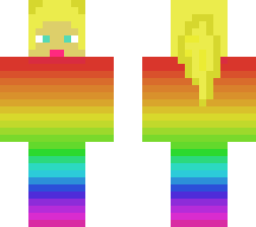 rainbow girl