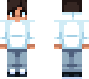 white sweater!   pretty cool