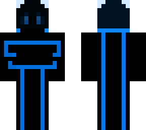 blue man