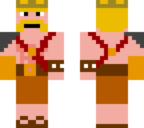 day 2 of posting my old skins: the barbarian king (yeah ik ik)