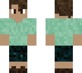 man green teal aqua
