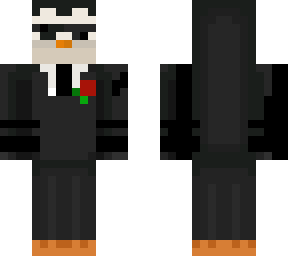 penguin in a suit