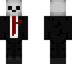 skeleton in a suit