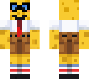 spongebob with glasses