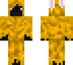 the bunny in yellow