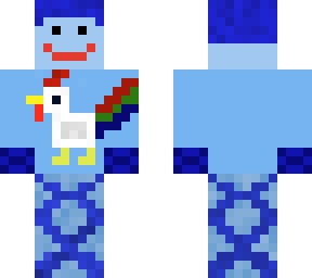 blue chicken guy