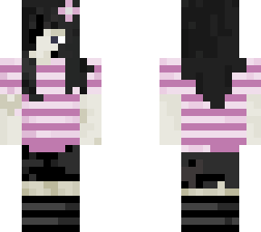 emo girl pink