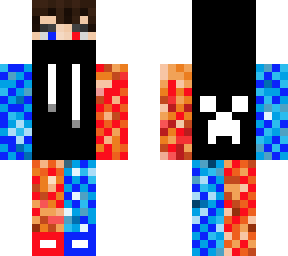 fire and ice skin