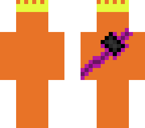 king orange with ultimate weapon