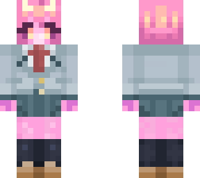 mina ashido (school uniform)