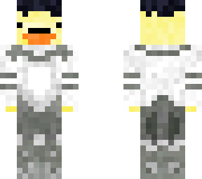 mustache mark as a duck