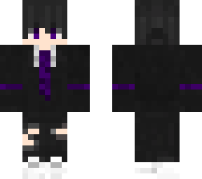 purple school boy