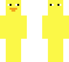 suspicious duck with eyes in the back of the head