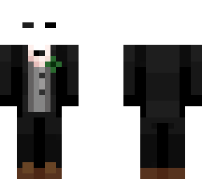white suit