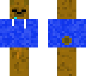 bear blue hoodie