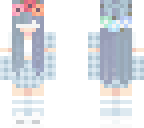 blindfolded blue eyes flower girl remake