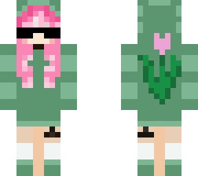 chill hoodie girl