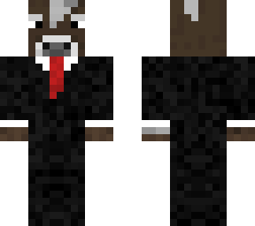 cow in suit