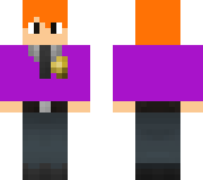 fnaf night guard (orange hair)
