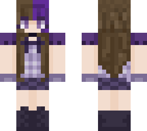 half purple