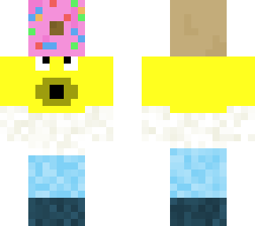 homer holding a donut