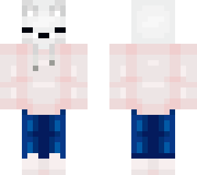 my skin as a fox (arctic fox version)