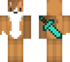 puppy with sword