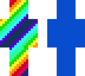 rainbow character