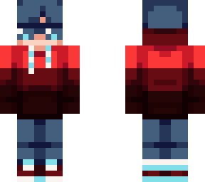 red-hoodie i made by @snakeyz