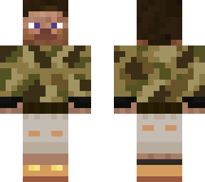 steve with cargo short and camo shirt and travel boots