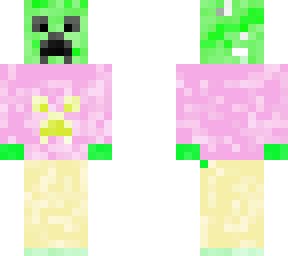 creeper with sweater