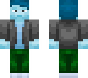 gray jacket smurf