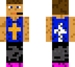 his is my youtube channels minecraft skin