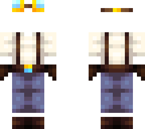 ob ~ mining outfit w/ straps and goggles