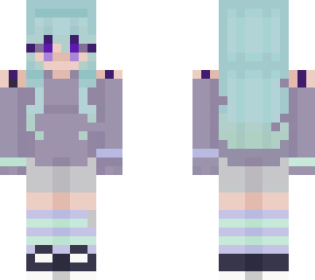(recolor) fluorescent purple+green
