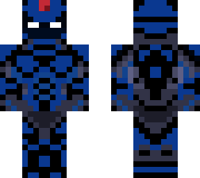 blue iron man