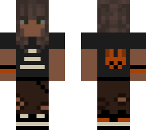 brown hooded girl with space buns